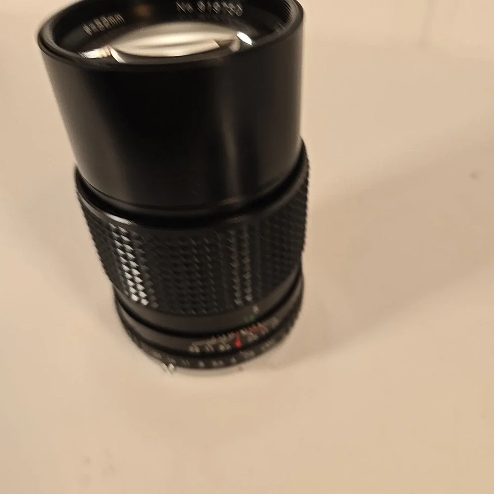 Vintage J‎ C Penney Olympus Camera Lens 52mm No. 919750 1:28f=135mm w/Caps